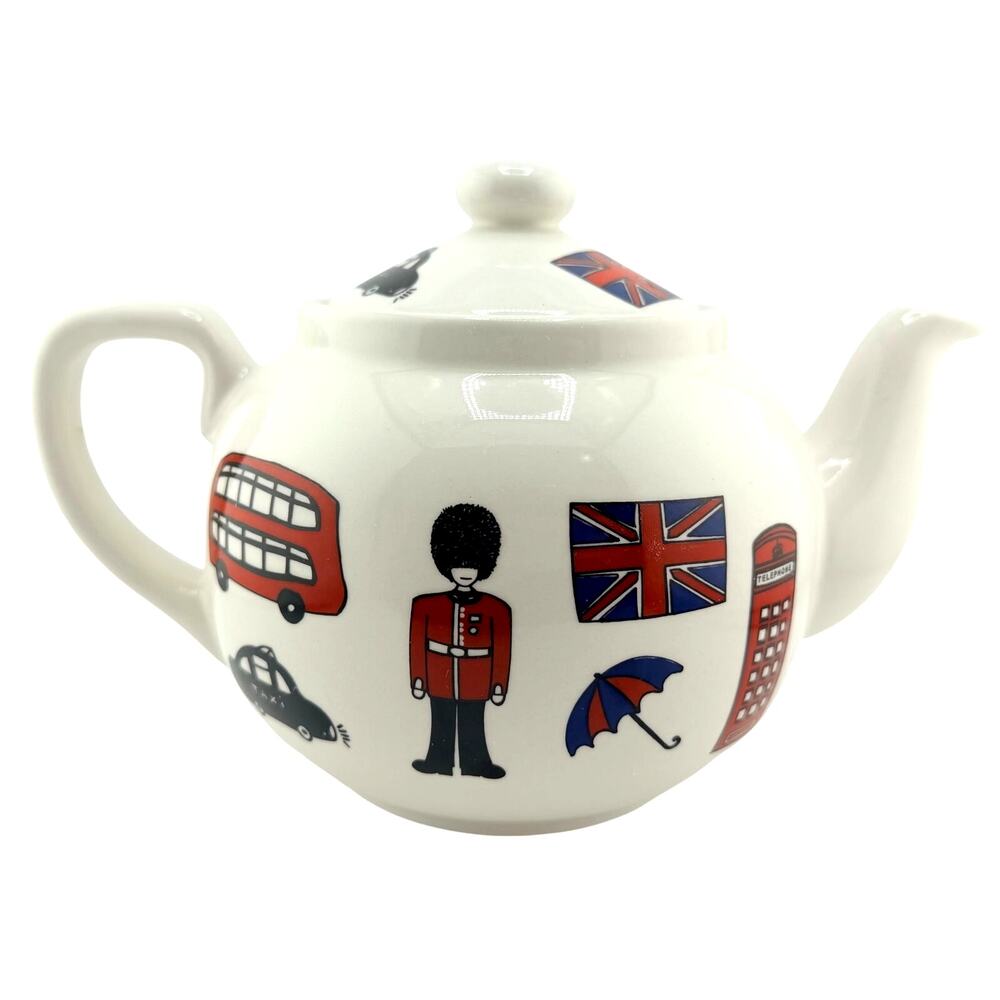 Price and Kensington City Sights Made in England Arthur Wood Ceramic Teapot
